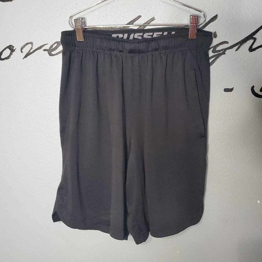 Black Russell Athletic Fresh Force Men's Athletic Shorts, S
